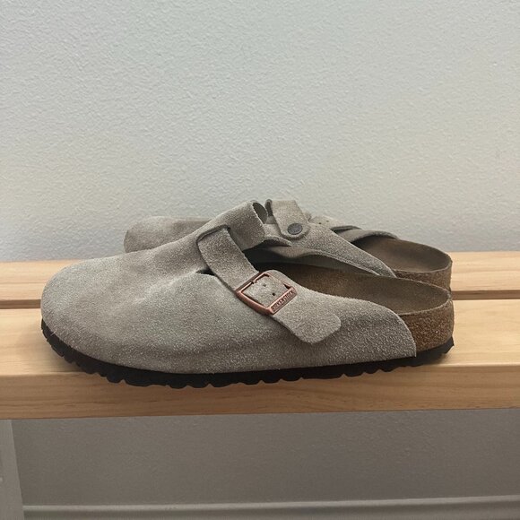 Birkenstock Boston Clog taupe - Size US 12 - Picture 2 of 5